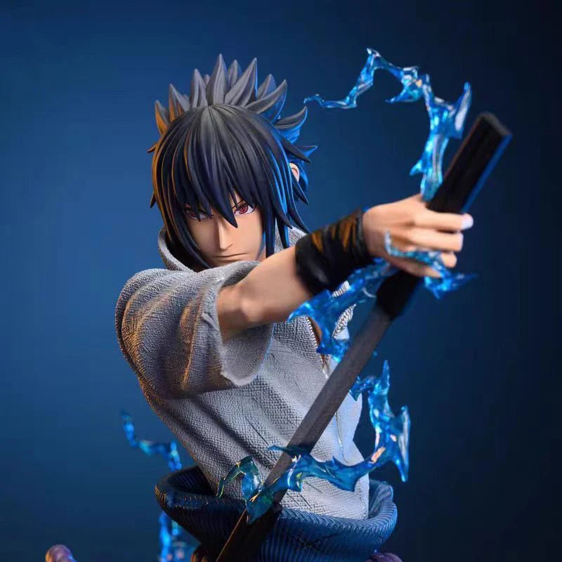 Anime Naruto Figures GK Uzumaki Naruto Uchiha Sasuke Action Figures Binding 01 PVC Model Collection Perimeter Toys Birthday Gift