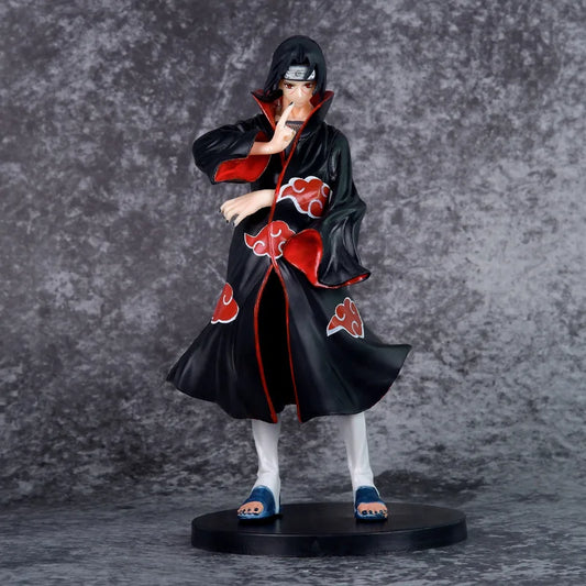 22Cm Anime Naruto Figure Uchiha Sasuke Itachi Action Figure Naruto Kakashi Figure PVC Statue Model Doll Collection Toy Gift Kids