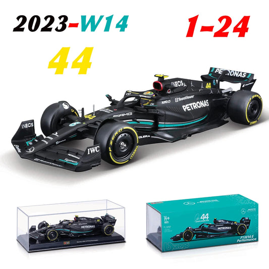1:24 F1 2023 Ferrari SF23 16# Leclerc 55#Sainz Formula 1 Simulation Alloy Car Model Crafts Decoration Collection
